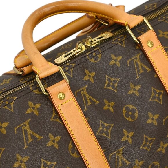 Louis Vuitton Monogram Keepall 50 Duffle Travel Handbag - Picture 9 of 16